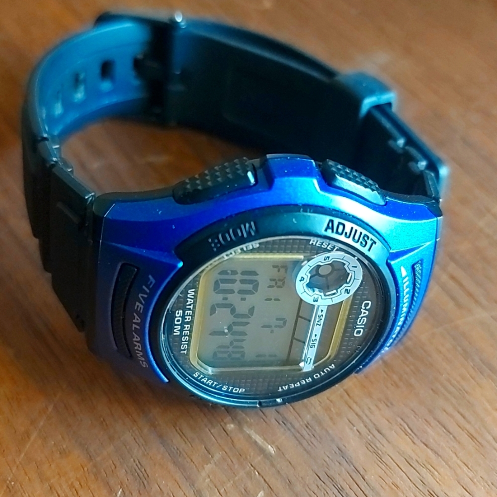 Casio digital illuminator watch